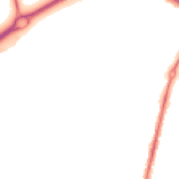 Night-time road noise heatmap for SG8 5EE