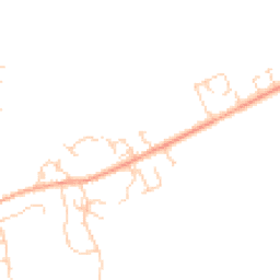Daytime road noise heatmap for SG8 5GY