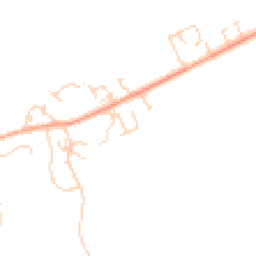 Daytime road noise heatmap for SG8 5LT
