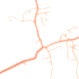 Daytime road noise heatmap for SG8 5NX