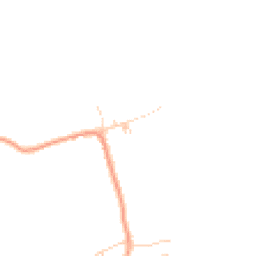 Daytime road noise heatmap for SG8 5PJ