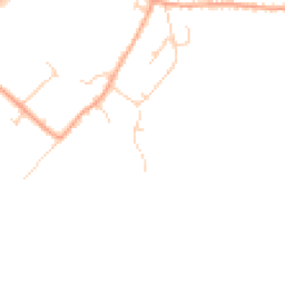 Daytime road noise heatmap for SG8 5QU