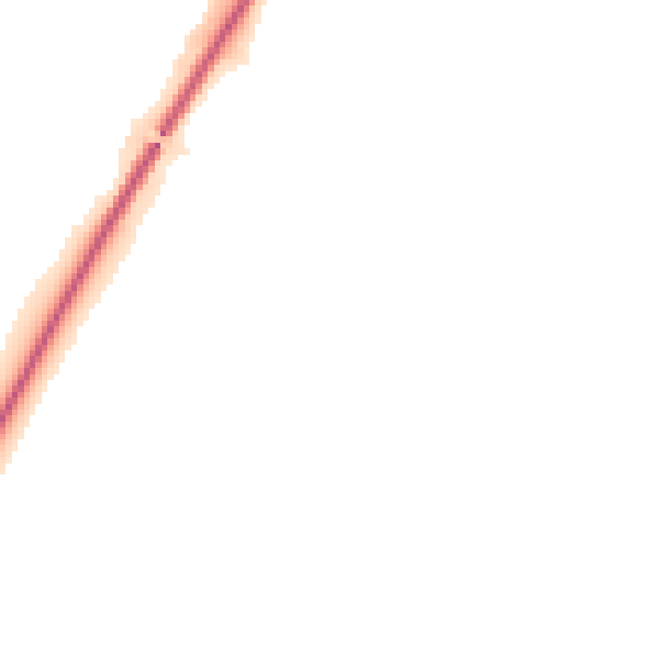 Night-time road noise heatmap for SG8 6AH