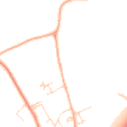 Daytime road noise heatmap for SG8 6FU