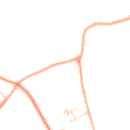 Daytime road noise heatmap for SG8 6LJ