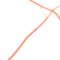 Daytime road noise heatmap for SG8 6LN