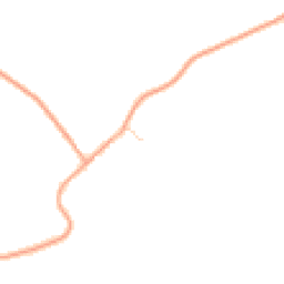 Daytime road noise heatmap for SG8 6NZ