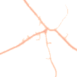 Daytime road noise heatmap for SG8 6PT