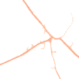 Daytime road noise heatmap for SG8 6PY