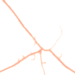 Daytime road noise heatmap for SG8 6PZ