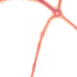 Night-time road noise heatmap for SG8 7DP