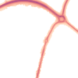 Night-time road noise heatmap for SG8 7DR
