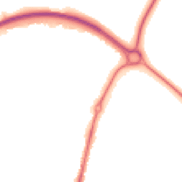 Night-time road noise heatmap for SG8 7DS