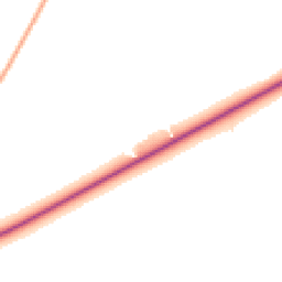 Night-time road noise heatmap for SG8 7PD