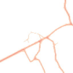 Daytime road noise heatmap for SG8 7QY