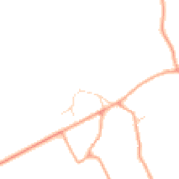 Daytime road noise heatmap for SG8 7RA