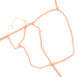 Daytime road noise heatmap for SG8 7RD