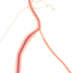 Daytime road noise heatmap for SG8 7RU