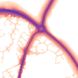 Daytime road noise heatmap for SG8 7XP