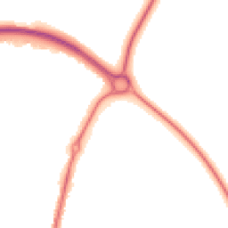Night-time road noise heatmap for SG8 7XP