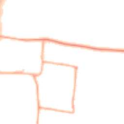 Daytime road noise heatmap for SG8 8AB