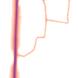 Daytime road noise heatmap for SG8 8AP
