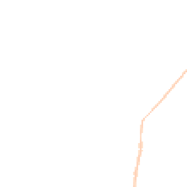 Night-time road noise heatmap for SG8 8BZ