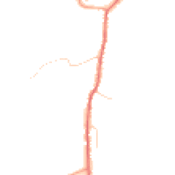 Daytime road noise heatmap for SG8 8DQ