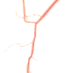 Daytime road noise heatmap for SG8 8EA