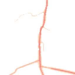 Daytime road noise heatmap for SG8 8EG
