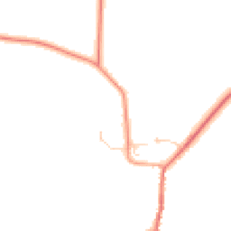 Daytime road noise heatmap for SG8 8FB