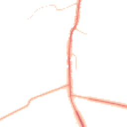 Daytime road noise heatmap for SG8 8HB