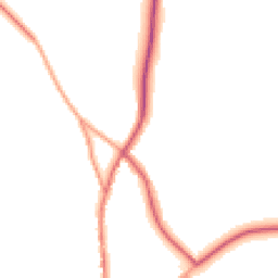 Daytime road noise heatmap for SG8 8HN