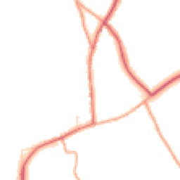 Daytime road noise heatmap for SG8 8HZ