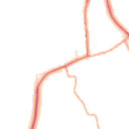 Daytime road noise heatmap for SG8 8JE