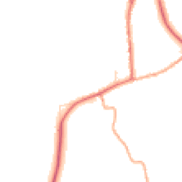 Daytime road noise heatmap for SG8 8JF