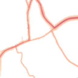 Daytime road noise heatmap for SG8 8JP