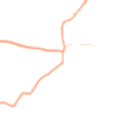 Daytime road noise heatmap for SG8 8NB
