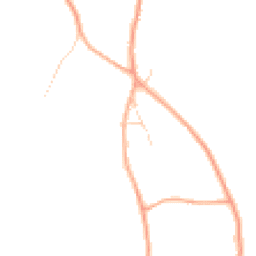 Daytime road noise heatmap for SG8 8RN