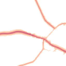 Daytime road noise heatmap for SG8 8SE