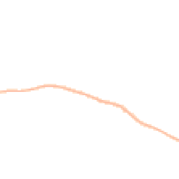 Night-time road noise heatmap for SG8 8SE