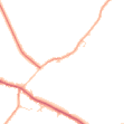 Daytime road noise heatmap for SG8 8SR