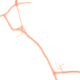 Daytime road noise heatmap for SG8 9FN