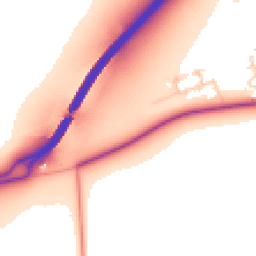 Daytime road noise heatmap for SG8 9FZ