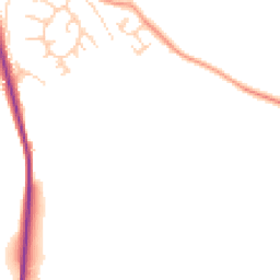 Daytime road noise heatmap for SG8 9GG