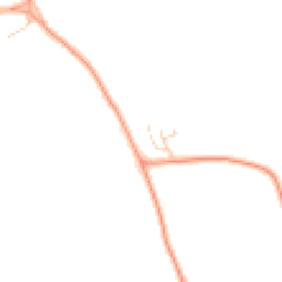 Daytime road noise heatmap for SG8 9QL