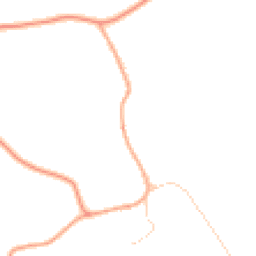 Daytime road noise heatmap for SG8 9SE
