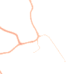 Daytime road noise heatmap for SG8 9SN