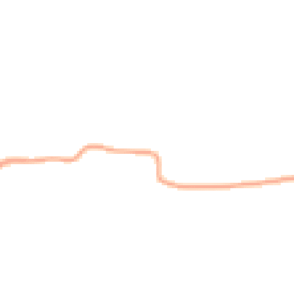 Night-time road noise heatmap for SG9 0AB