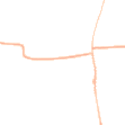 Night-time road noise heatmap for SG9 0AD